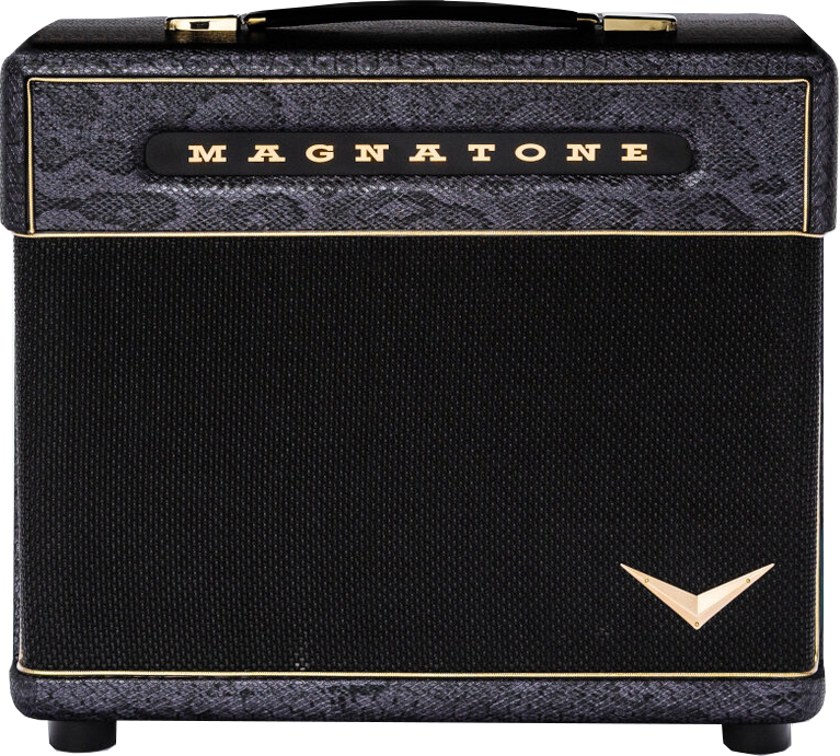 Magnatone Slash Baby M80 1x10 Guitar Cab. Signature 65w 8-ohms Purple Python - Boxen für E-Gitarre Verstärker - Main picture