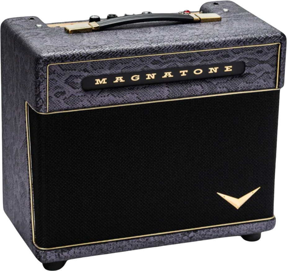Magnatone Slash Baby M80 Combo Signature 12w 1x10 Purple Python - Combo für E-Gitarre - Main picture