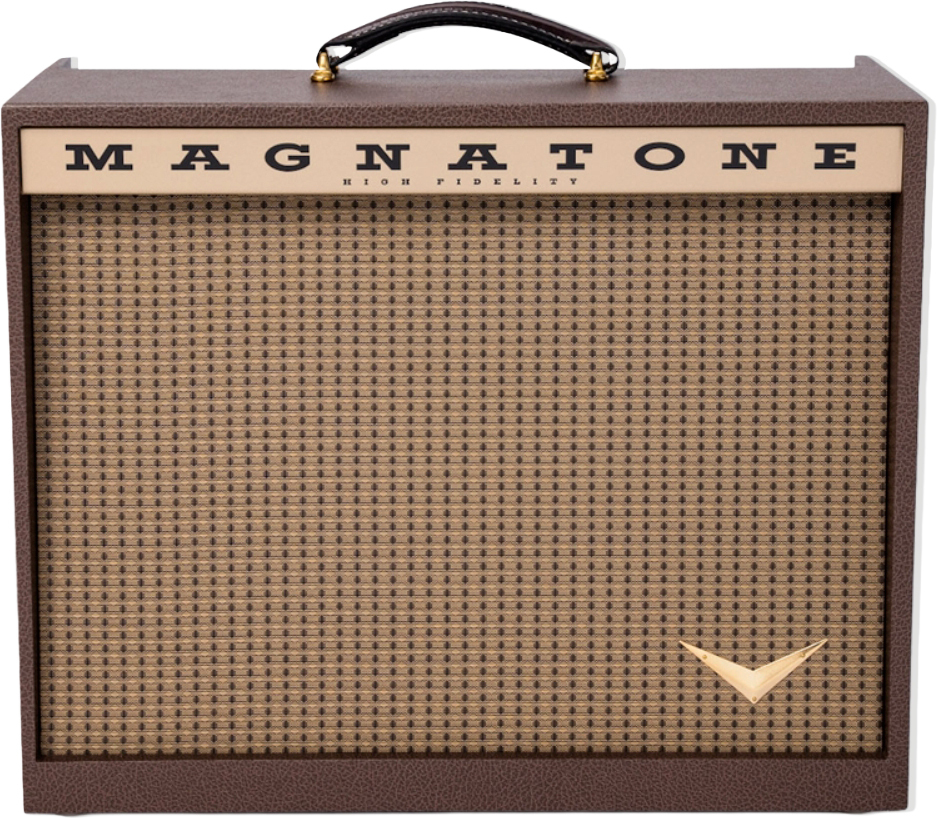 Magnatone Traditional Collection Kingston Combo 12w 6v6 1x12 Traditional Brown - Combo für E-Gitarre - Main picture
