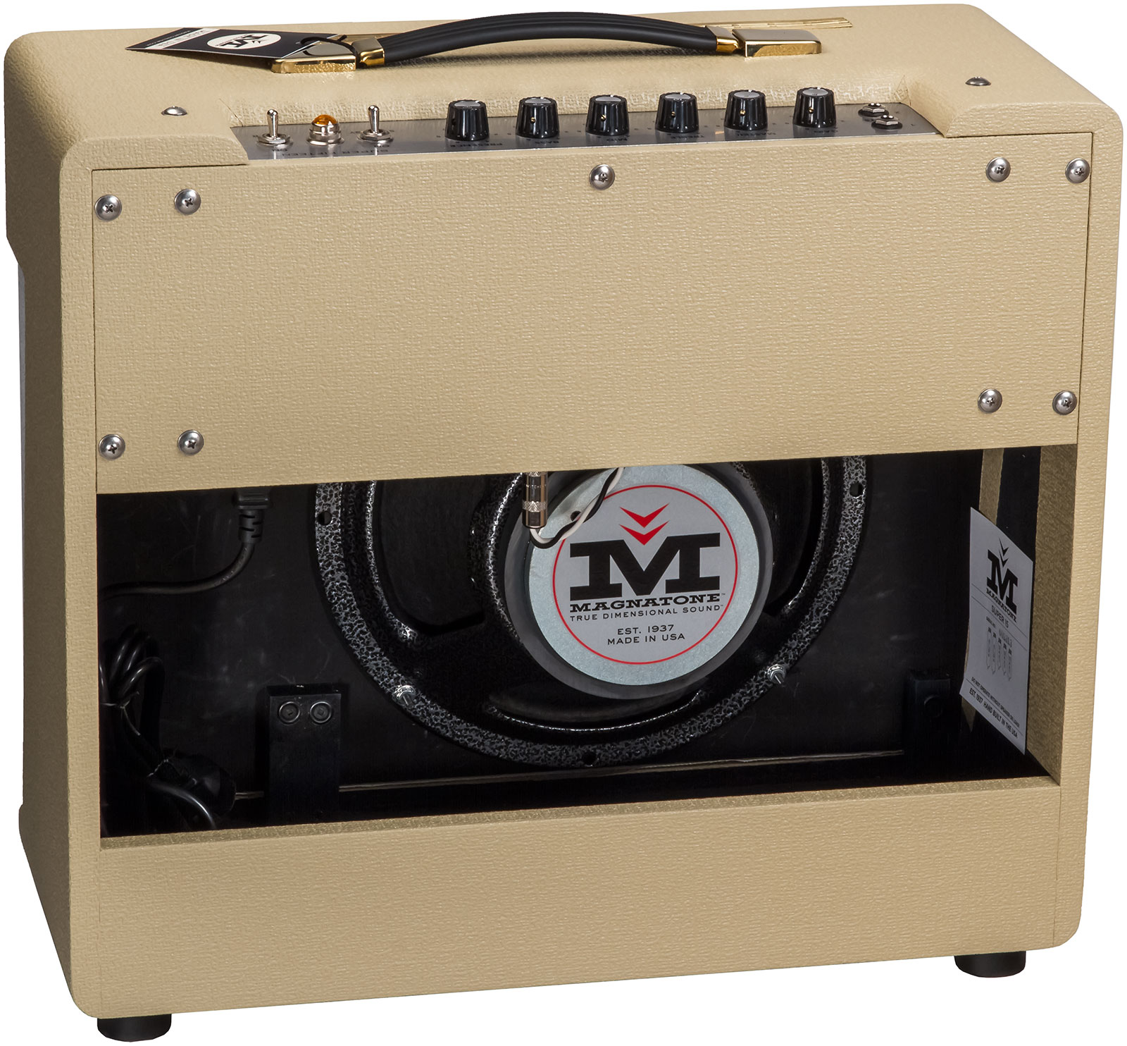 Magnatone Master Collection Super Fifteen Combo 15w 1x12 Gold - Combo für E-Gitarre - Variation 1