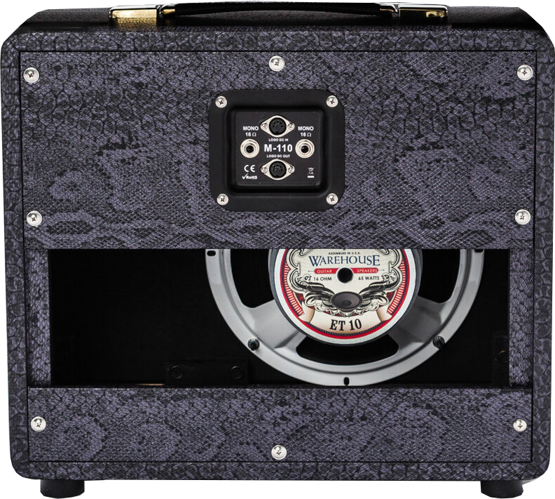 Magnatone Slash Baby M80 1x10 Guitar Cab. Signature 65w 8-ohms Purple Python - Boxen für E-Gitarre Verstärker - Variation 1