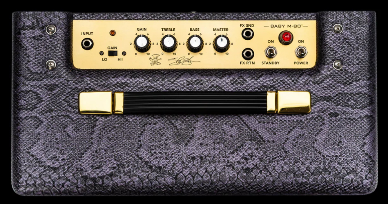 Magnatone Slash Baby M80 Combo Signature 12w 1x10 Purple Python - Combo für E-Gitarre - Variation 2