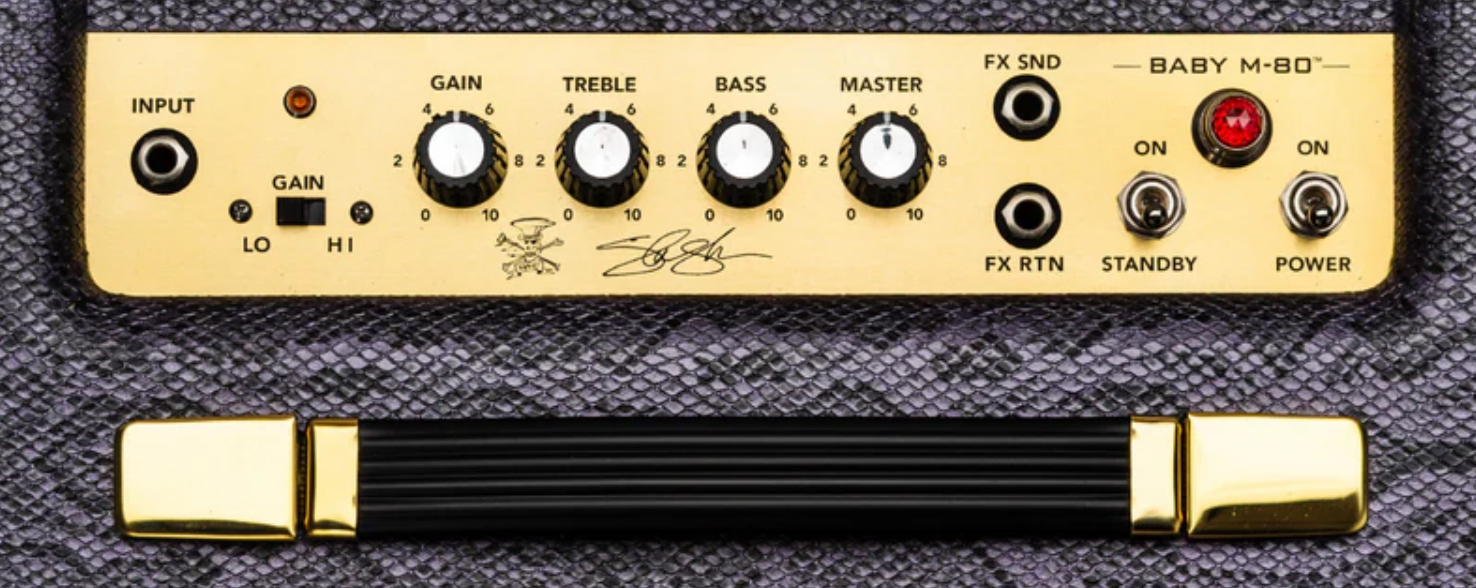 Magnatone Slash Baby M80 Combo Signature 12w 1x10 Purple Python - Combo für E-Gitarre - Variation 3