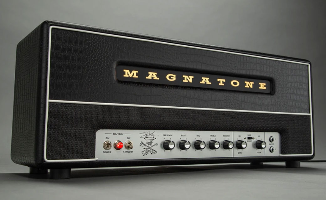 Magnatone Slash Sl-100 Blackout Edition Head Signature 100w El34 - E-Gitarre Topteil - Variation 2