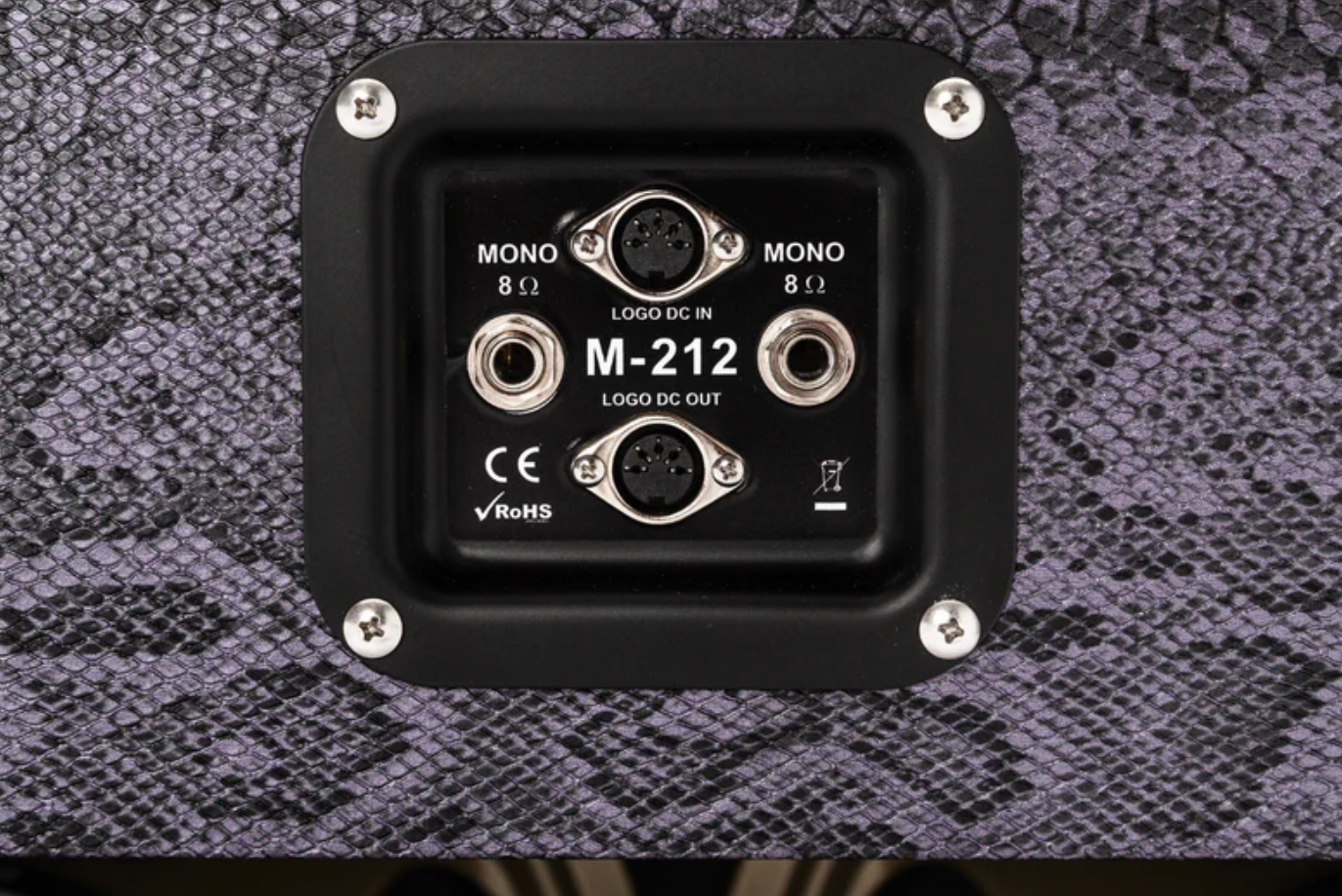 Magnatone Slash Super Fifty-nine M80 212 Guitar Cab. Signature 2x12 180w 8-ohms Purple Python - Boxen für E-Gitarre Verstärker - Variation 1