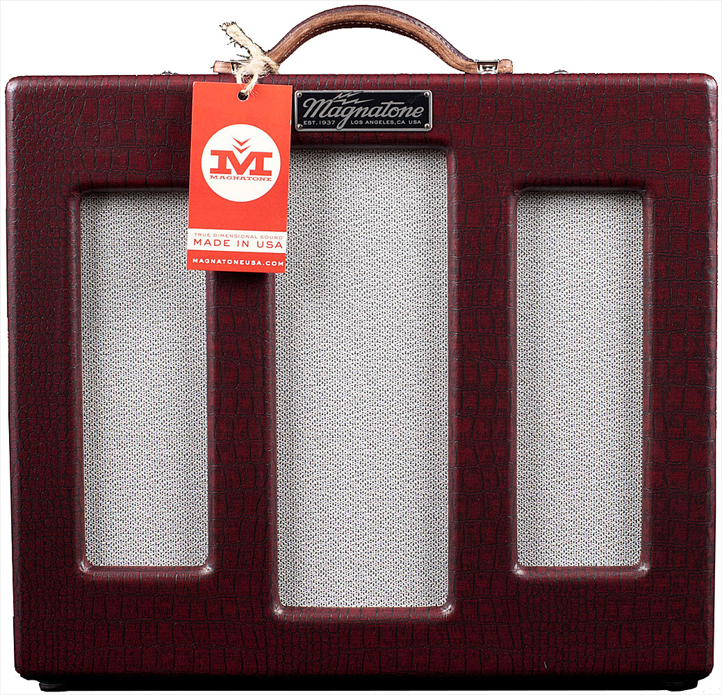 Magnatone Studio Collection Lyric 12 10w 1x12 Burgundy - Combo für E-Gitarre - Variation 6