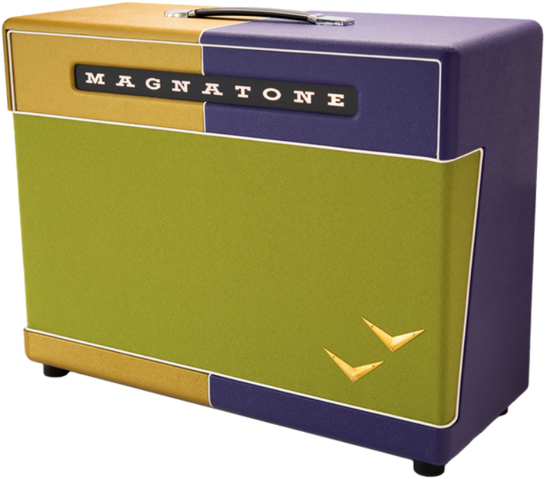 Magnatone Super Fifty-nine 2x12 Cabinet Master Collection 180w 8-ohms Mardi Gras - Boxen für E-Gitarre Verstärker - Variation 1
