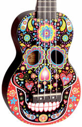 Ukulele Mahalo Art MA1SKBK Soprano +Bag - Skull