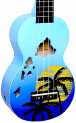 Designer MD1HABUB Soprano +Bag - hawaï blue burst