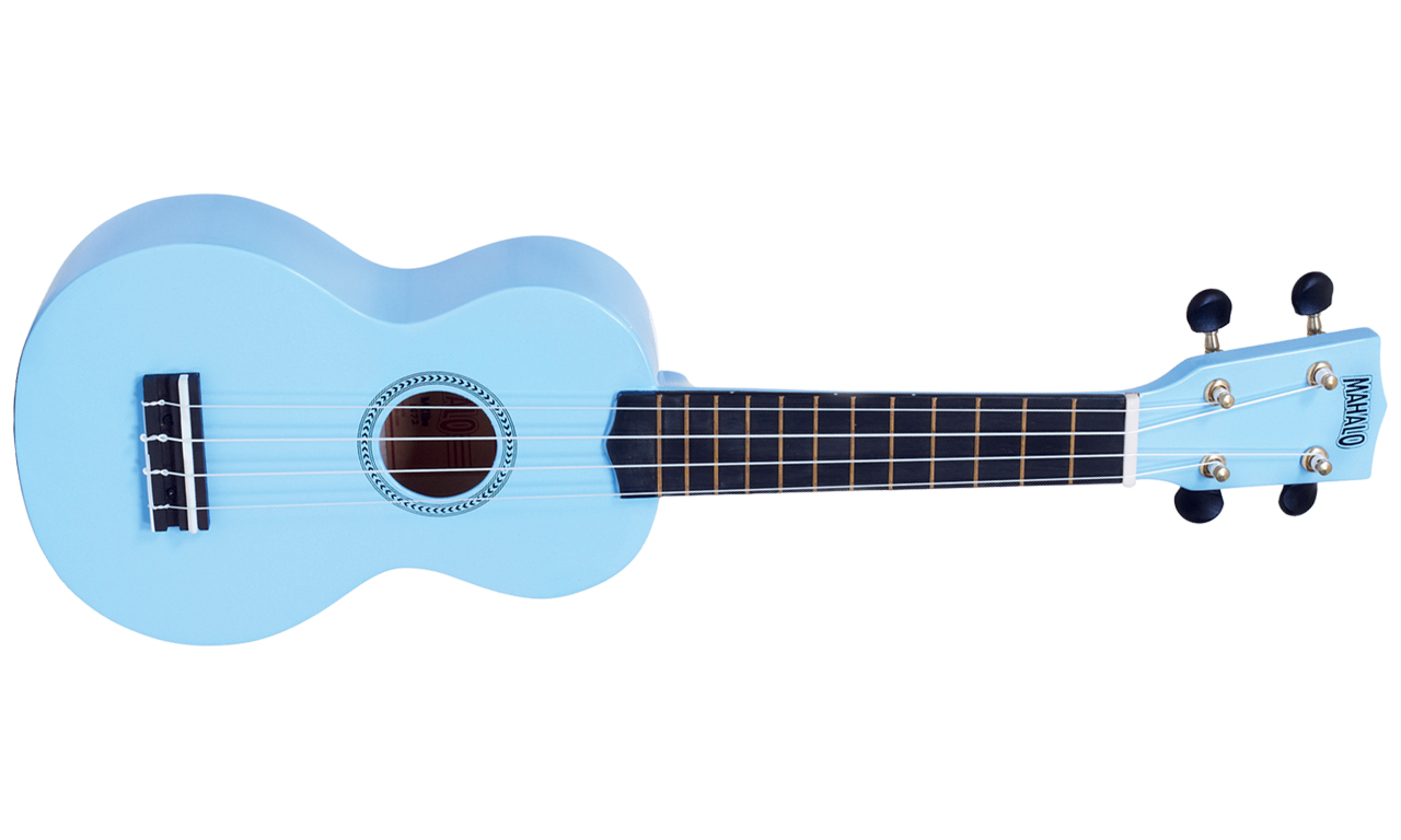 Mahalo Mr1 Rainbow Soprano Tout Sengon +housse - Sky Blue Gloss - Ukulele - Variation 1