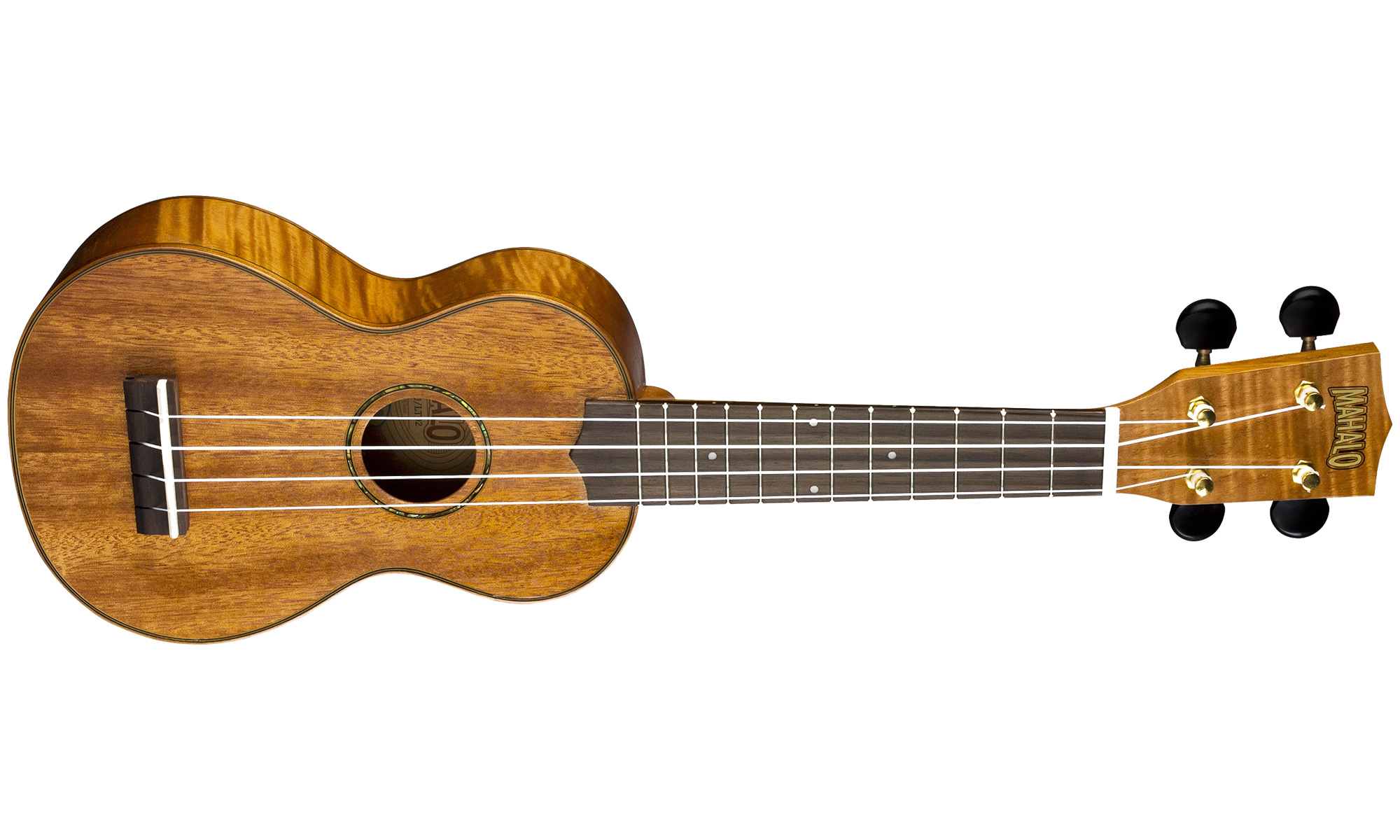 Mahalo U-ltd2 Soprano Malapoga Acajou Rw +housse - Natural - Ukulele - Variation 1