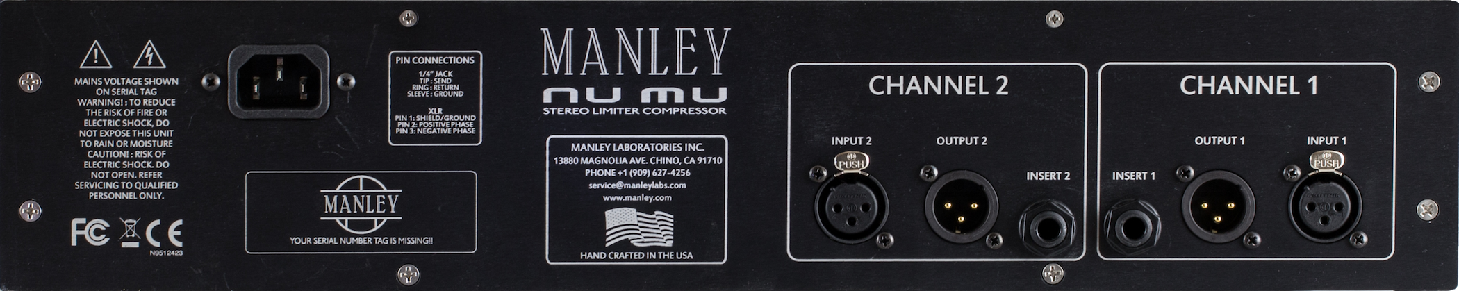 Manley Nu Mu - Kompressor/Limiter Gate - Variation 4