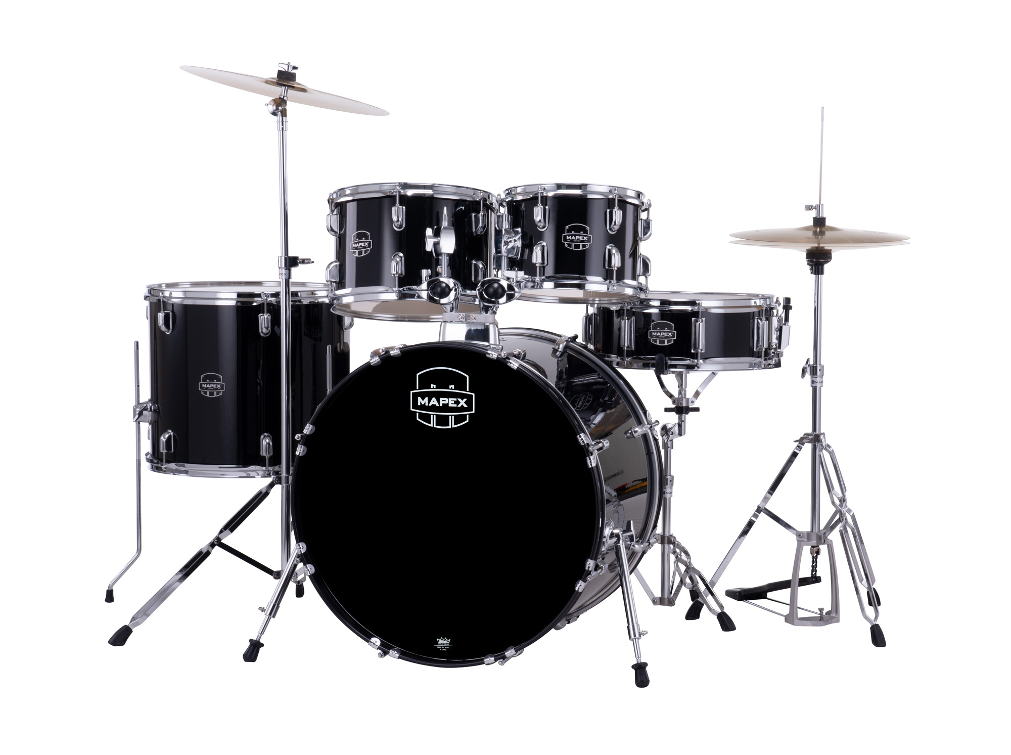 Mapex Comet 22 Stage Kit - Noir - Bühne Akustik Schlagzeug - Variation 1