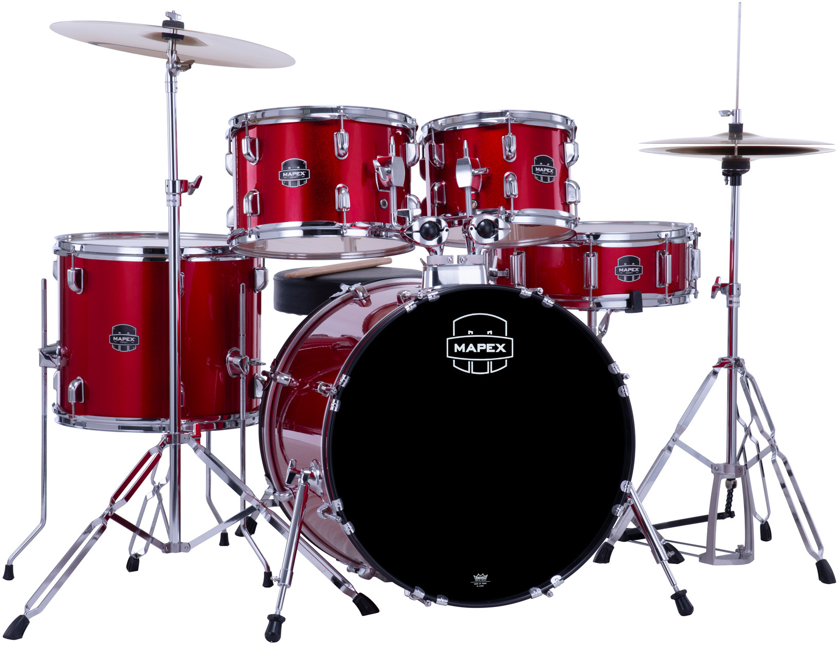 Mapex Comet 20 Fusion Kit - 5 FÛts - Infra Red - Akustik Schlagzeug Fusion - Main picture