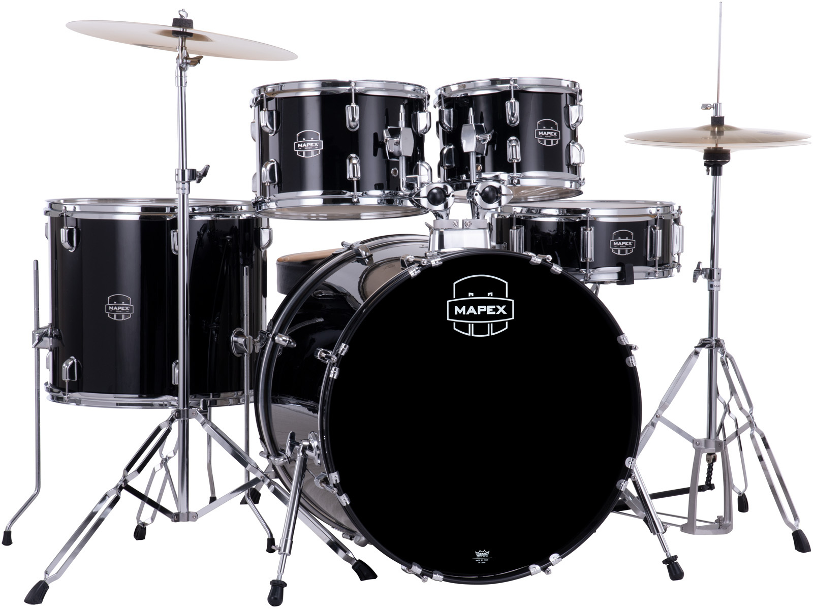 Mapex Comet 22 Stage Kit - Noir - Bühne Akustik Schlagzeug - Main picture