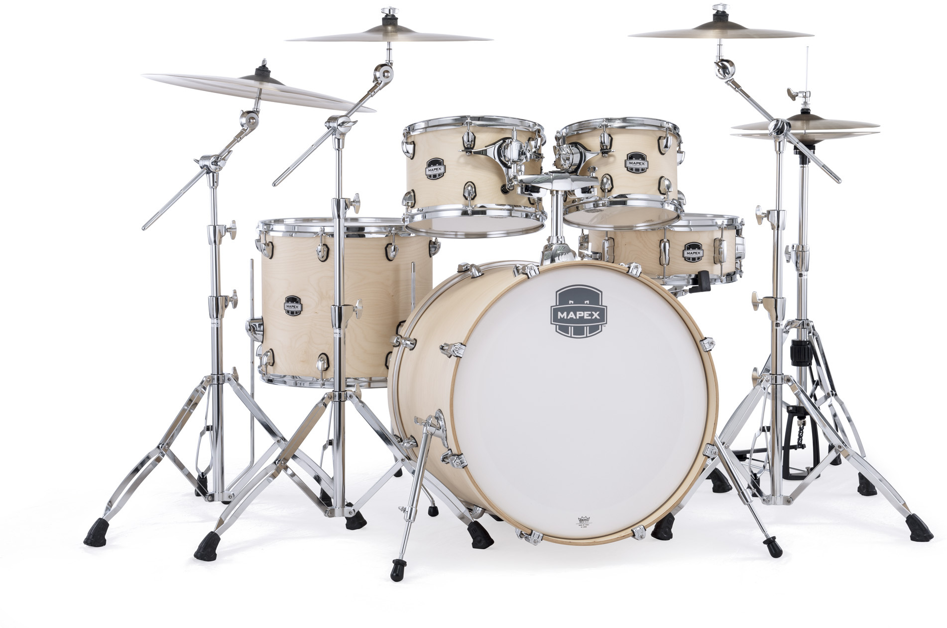 Mapex Mars Maple 22'' / 5f - 5 FÛts - Natural Satin - Akustik Schlagzeug Rock - Main picture