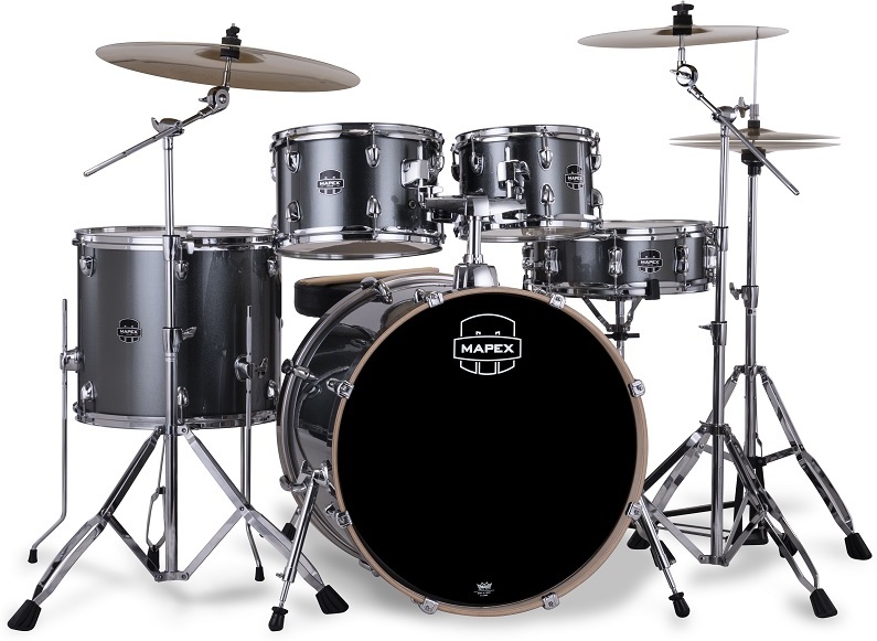 Mapex Venus Rock 22'' - 5 FÛts - Steel Blue Metallic - Akustik Schlagzeug Rock - Main picture