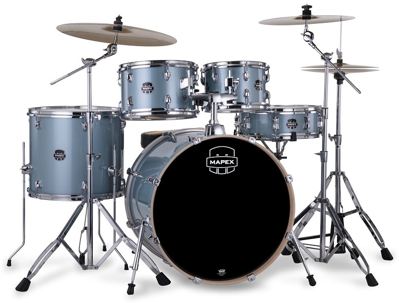 Mapex Venus Rock 22'' - 5 FÛts - Aqua Blue Sparkle - Akustik Schlagzeug Rock - Main picture