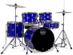 Junior akustik schlagzeug Mapex Comet Jazz/Junior 18'' - 5 kessel - Indigo blue