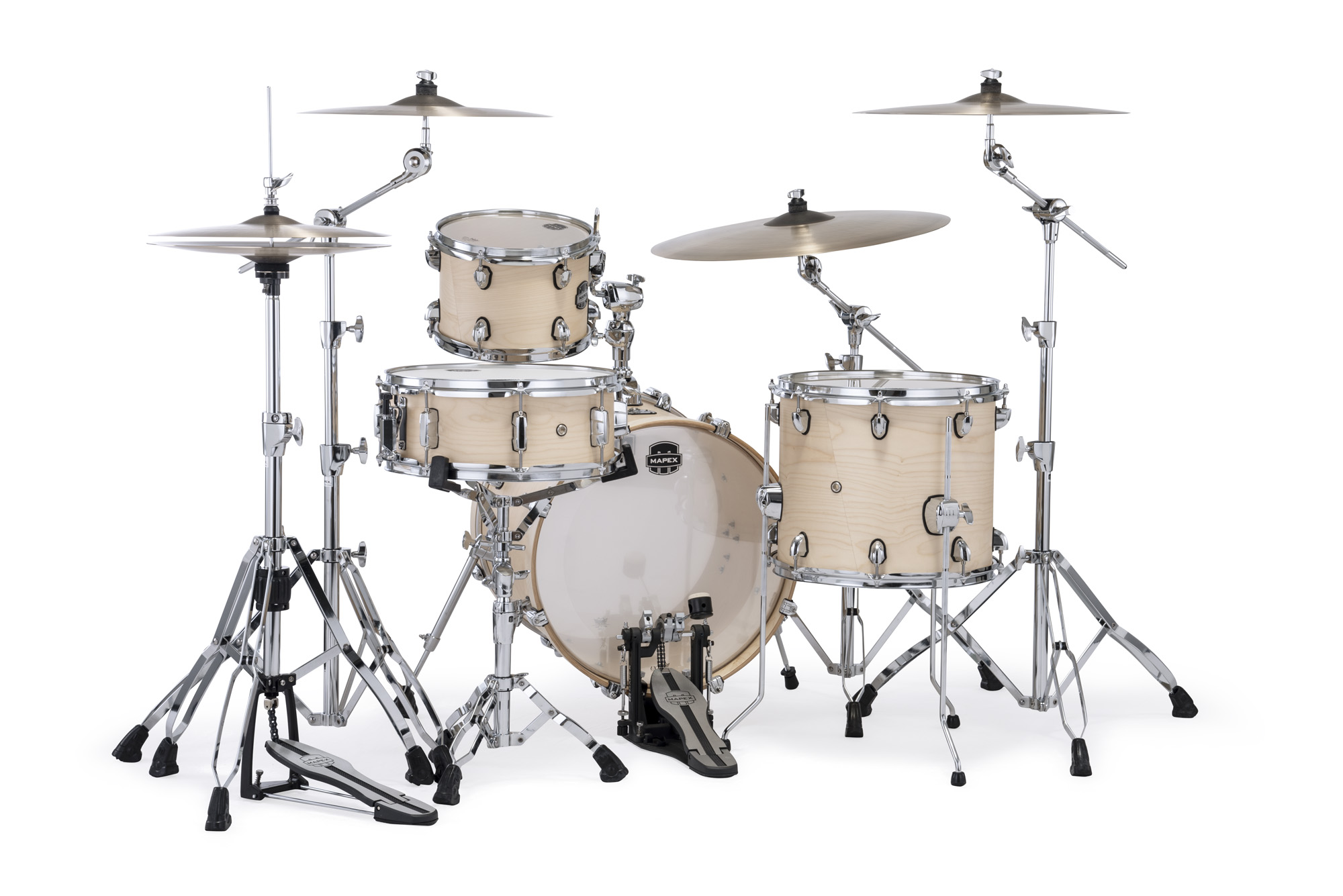 Mapex Mars Maple 18'' / 4f - 4 FÛts - Natural Satin - Jazz Akustik Schlagzeug - Variation 2