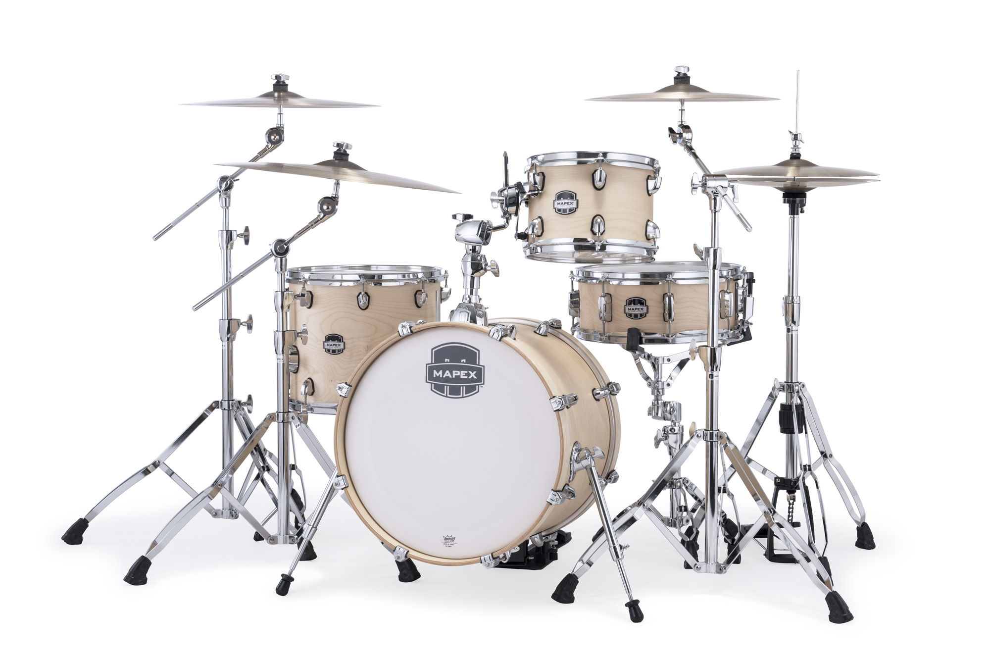 Mapex Mars Maple 18'' / 4f - 4 FÛts - Natural Satin - Jazz Akustik Schlagzeug - Variation 1