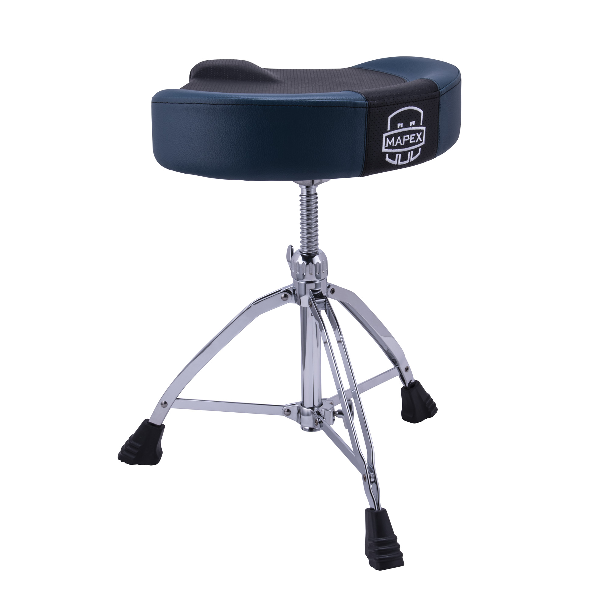 Mapex Siege Batteur Pro Assise Moto Bleu T855bl - Drummersitz - Variation 1