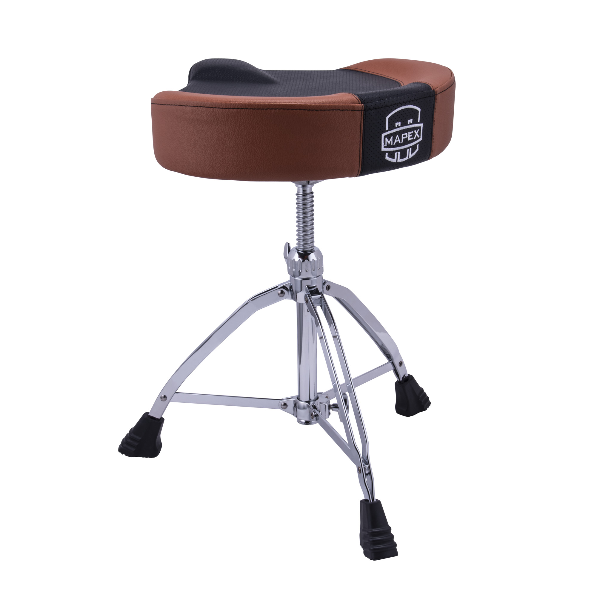 Mapex Siege Batteur Pro Assise Moto Brun T855br - Drummersitz - Variation 1