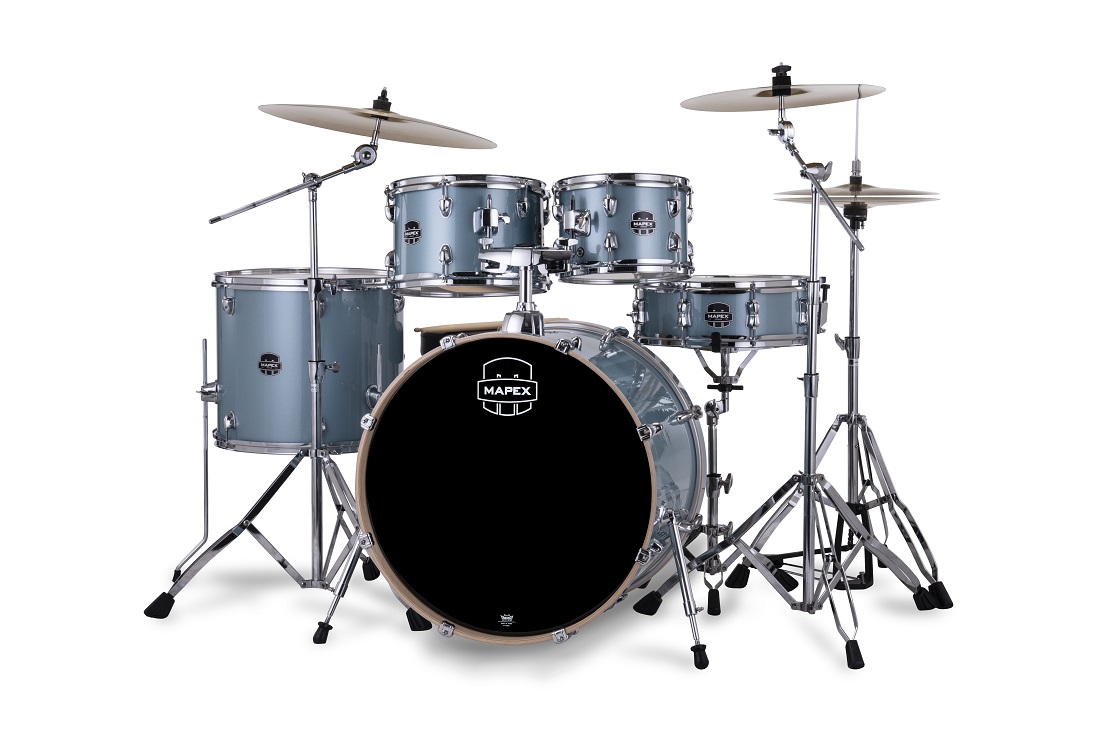 Mapex Venus Rock 22'' - 5 FÛts - Aqua Blue Sparkle - Akustik Schlagzeug Rock - Variation 2