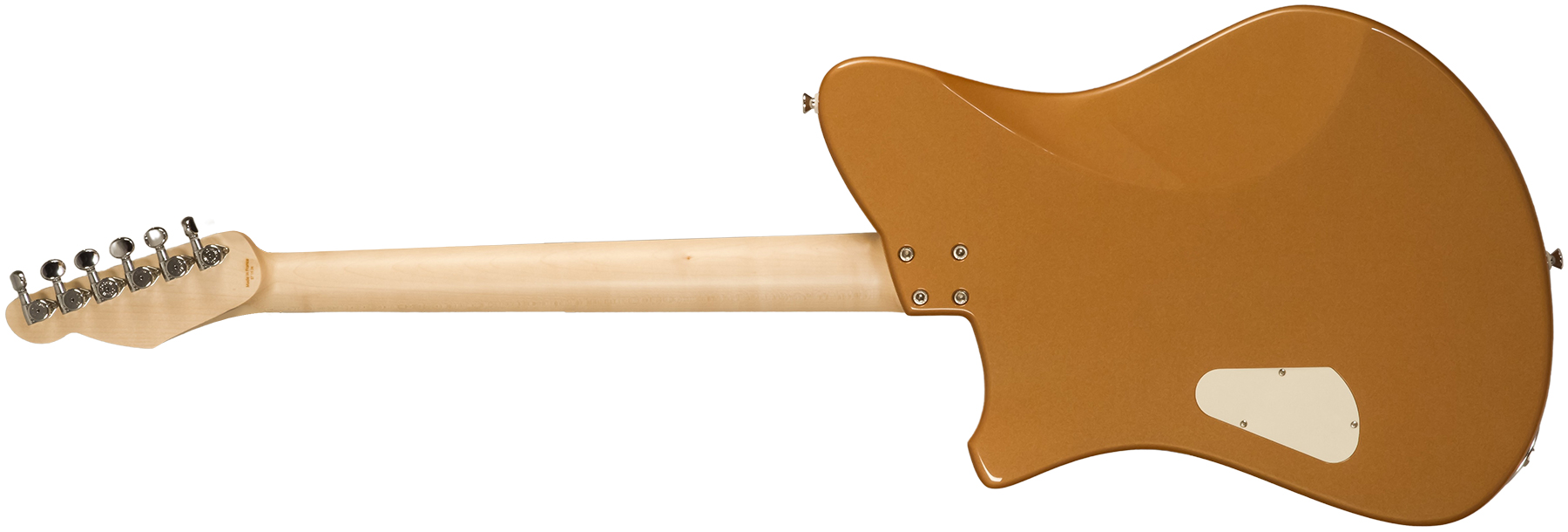 Marceau Guitars Deferlante Standard 2s Trem Pf #s71524 - Copper - Retro-Rock-E-Gitarre - Variation 1