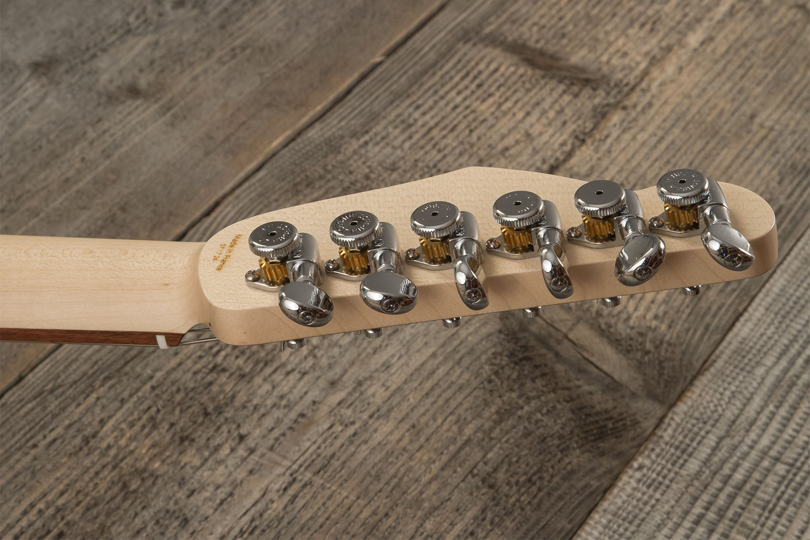 Marceau Guitars Deferlante Standard 2s Trem Pf #s71724 - Lake Placid Blue - Retro-Rock-E-Gitarre - Variation 10