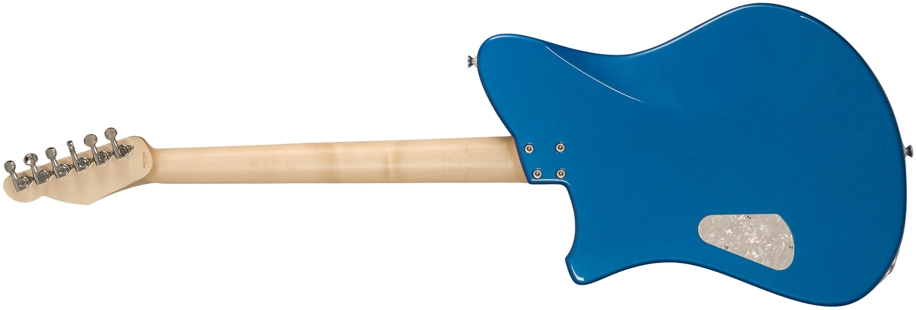 Marceau Guitars Deferlante Standard 2s Trem Pf #s71724 - Lake Placid Blue - Retro-Rock-E-Gitarre - Variation 1