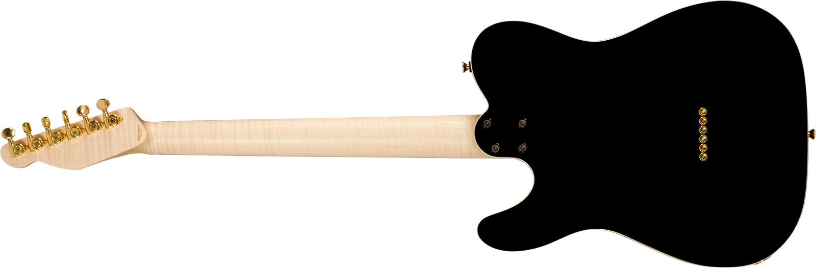 Marceau Guitars Elegante Custom Traditional Sh Ht Mn #t316024 - Black - E-Gitarre in Teleform - Variation 1
