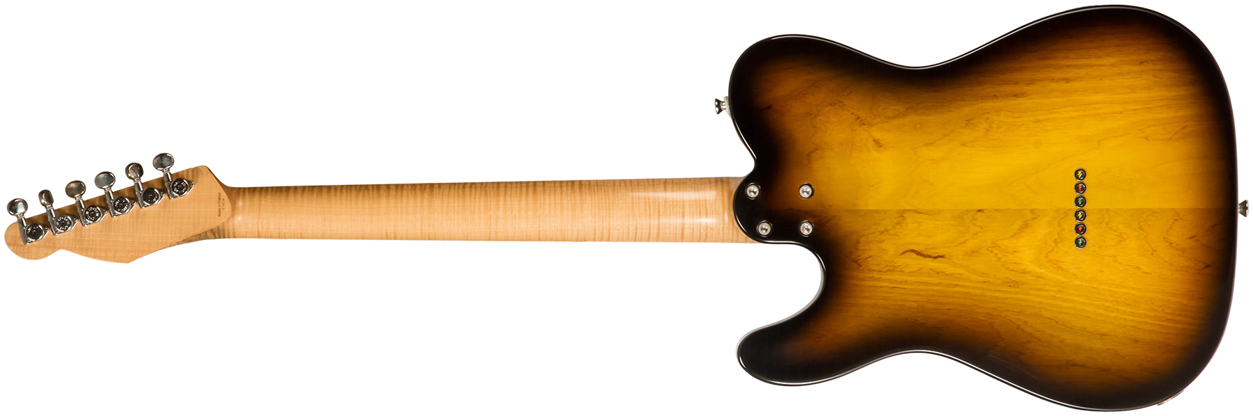 Marceau Guitars Elegante Traditional 2s Ht Mn #t316224 - Soft Relic 3 Tons Burst - E-Gitarre in Teleform - Variation 1