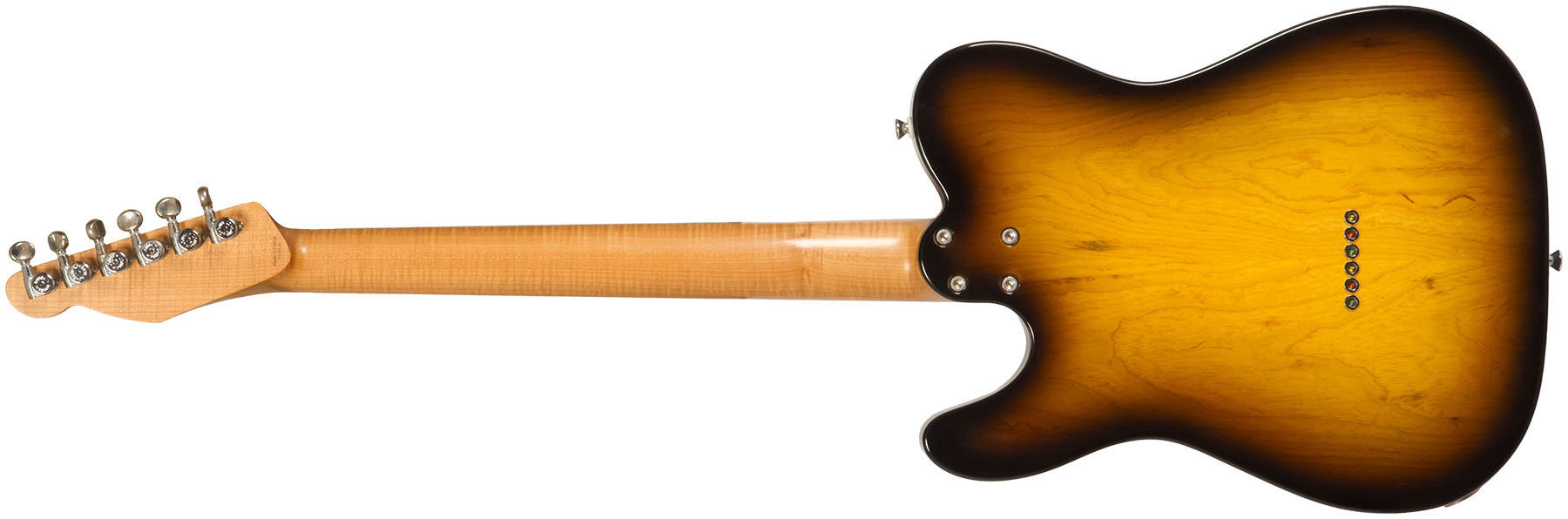 Marceau Guitars Elegante Traditional 2s Ht Mn #t316324 - Soft Relic 3 Tons Burst - E-Gitarre in Teleform - Variation 1