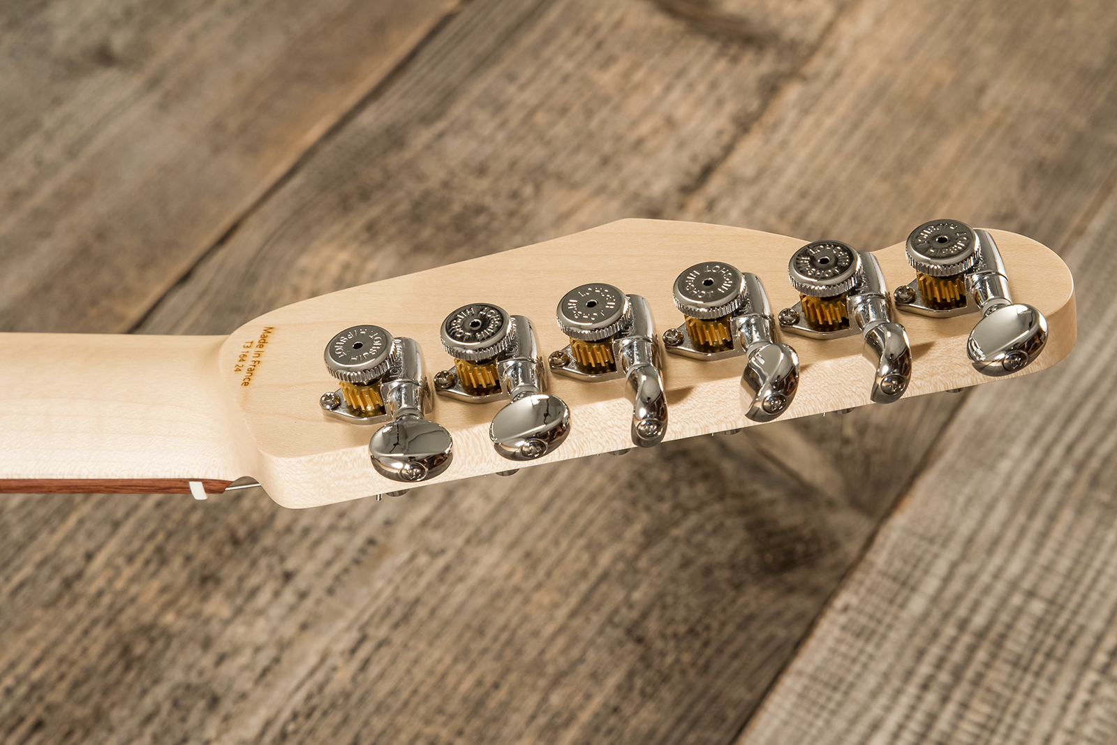 Marceau Guitars Elegante Traditional 2s Ht Pf #t316424 - Natural Satin - E-Gitarre in Teleform - Variation 10