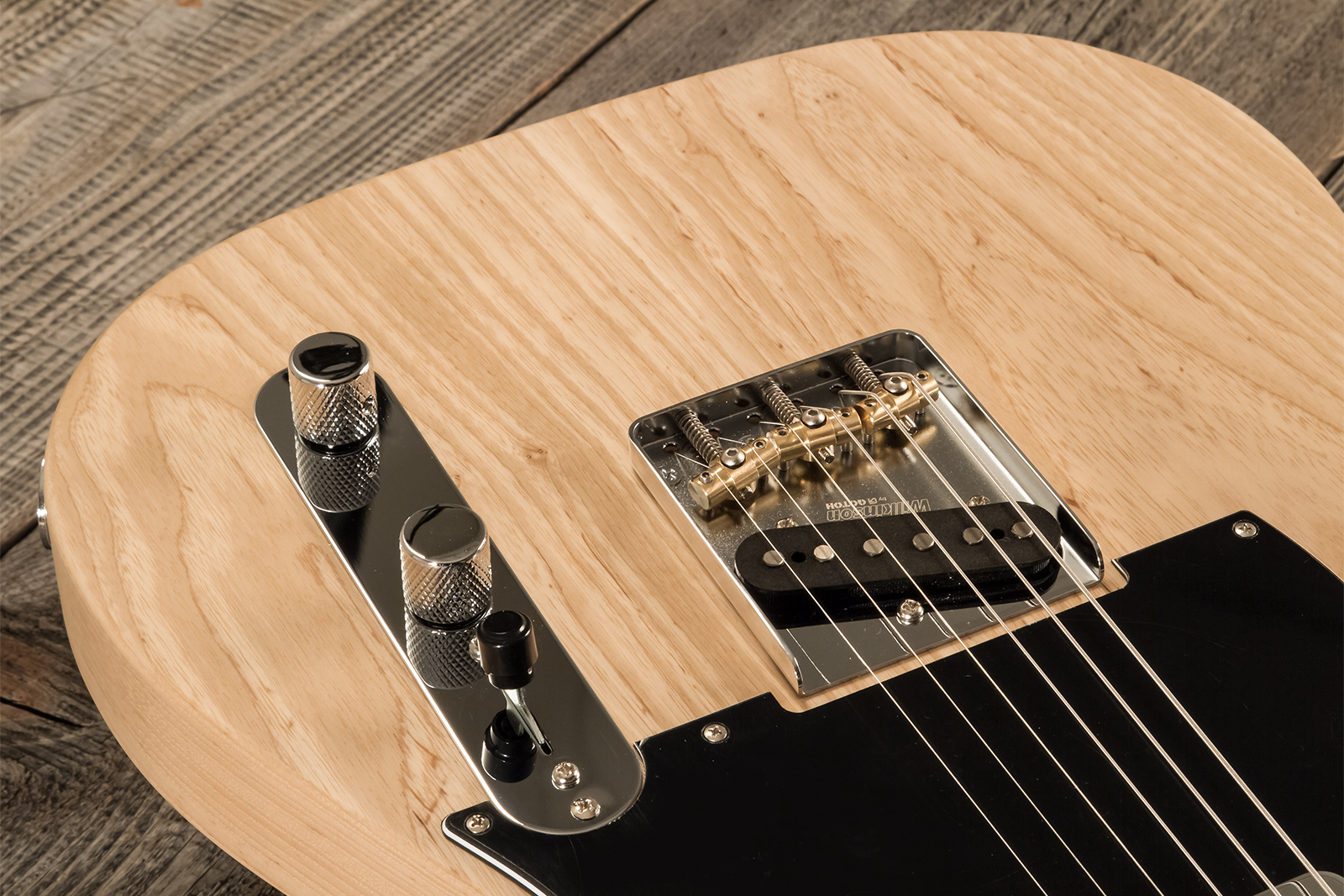 Marceau Guitars Elegante Traditional 2s Ht Pf #t316424 - Natural Satin - E-Gitarre in Teleform - Variation 3