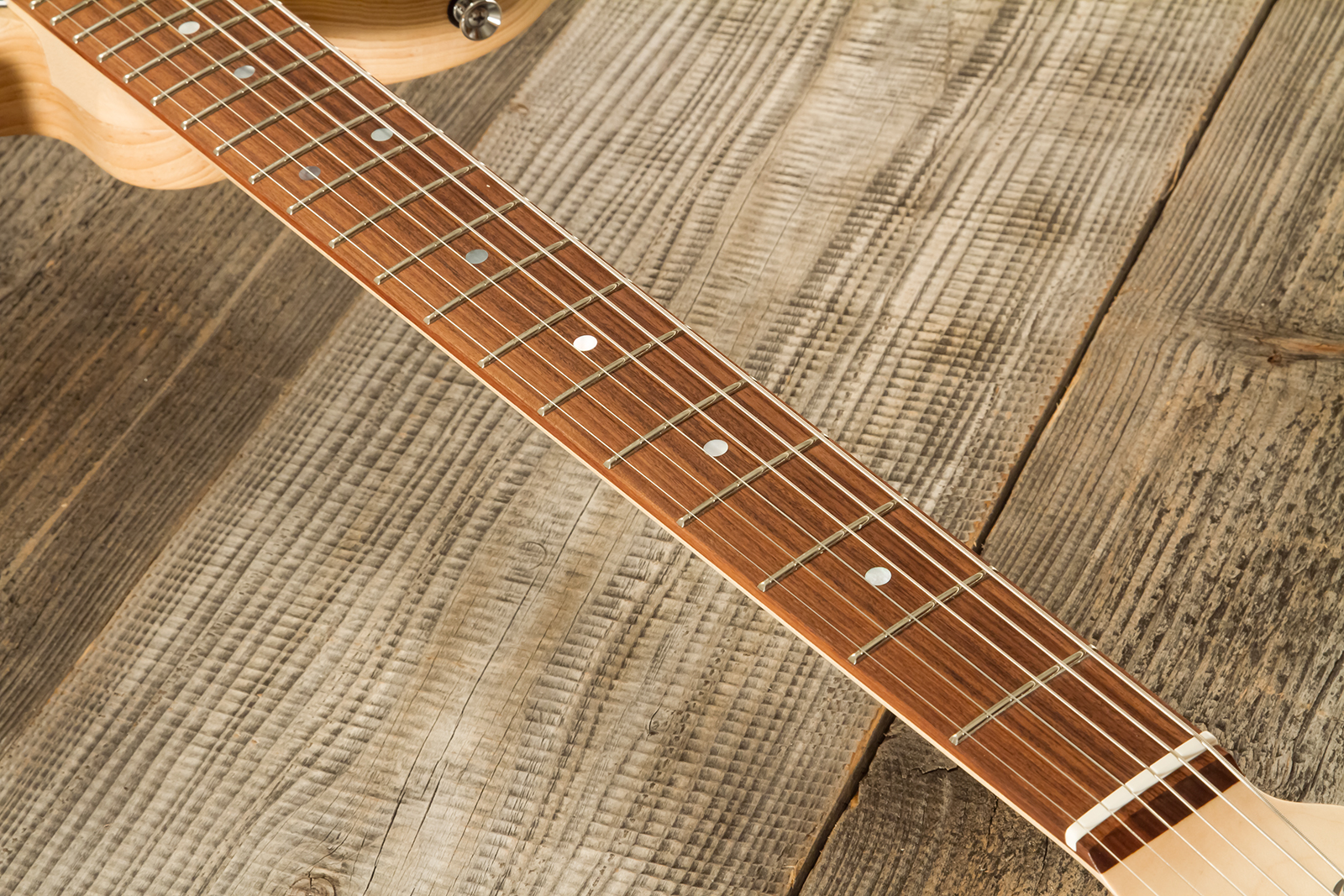 Marceau Guitars Elegante Traditional 2s Ht Pf #t316424 - Natural Satin - E-Gitarre in Teleform - Variation 5