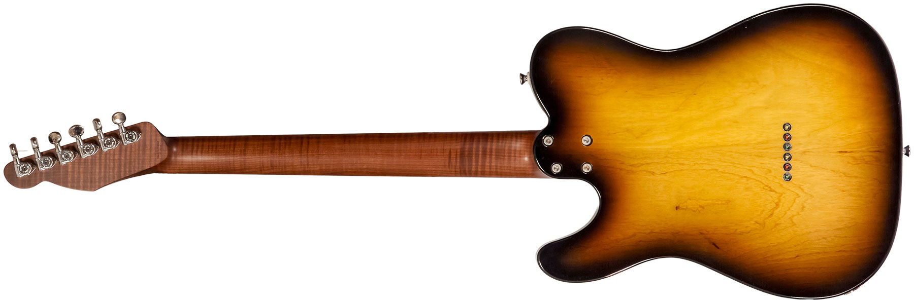 Marceau Guitars Elegante Traditional 2s Ht Pf #t316524 - Soft Relic 3 Tons Burst - E-Gitarre in Teleform - Variation 1
