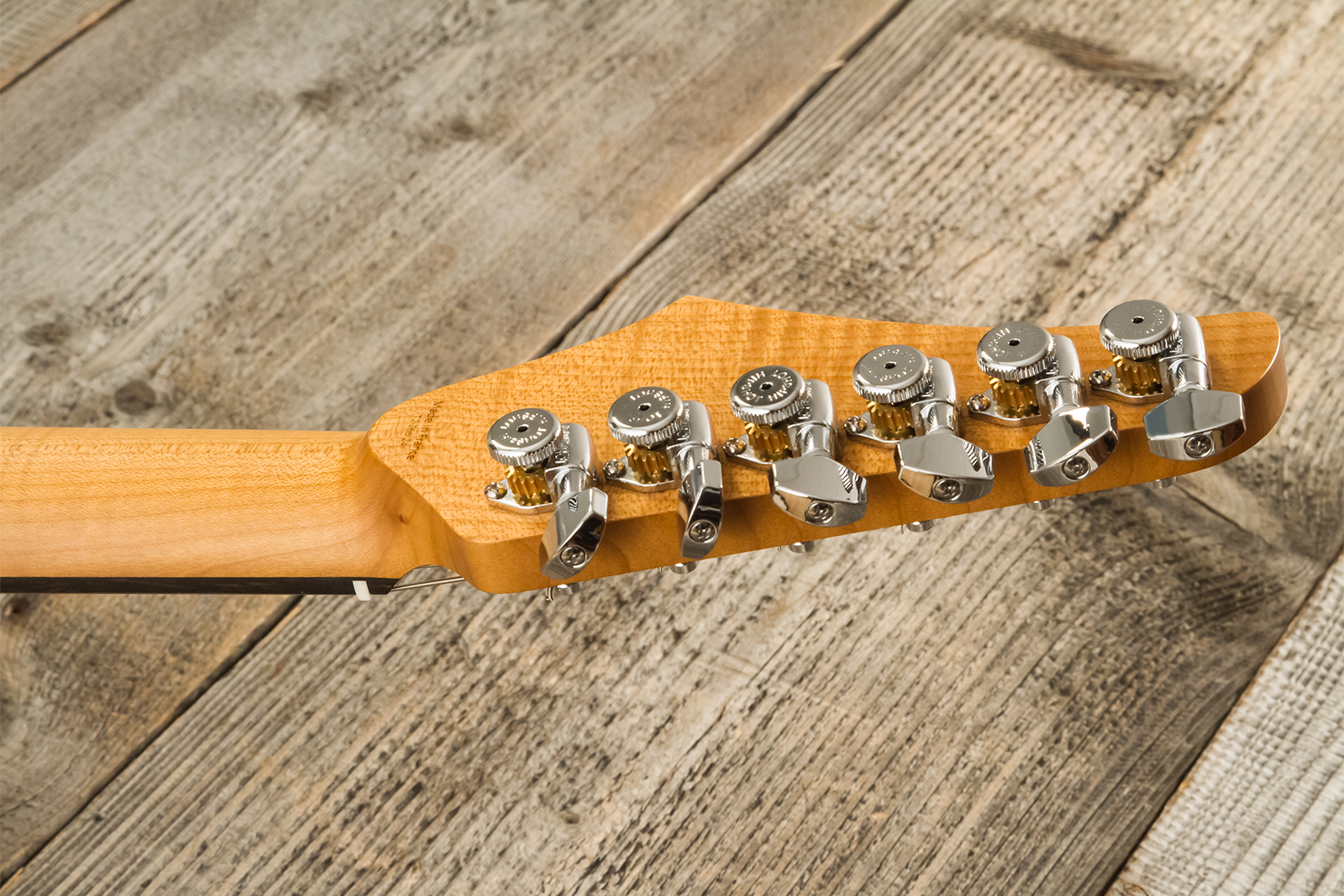 Marceau Guitars Experience Traditional 3s Trem Mn #t226624 - Charcoal - E-Gitarre in Str-Form - Variation 10