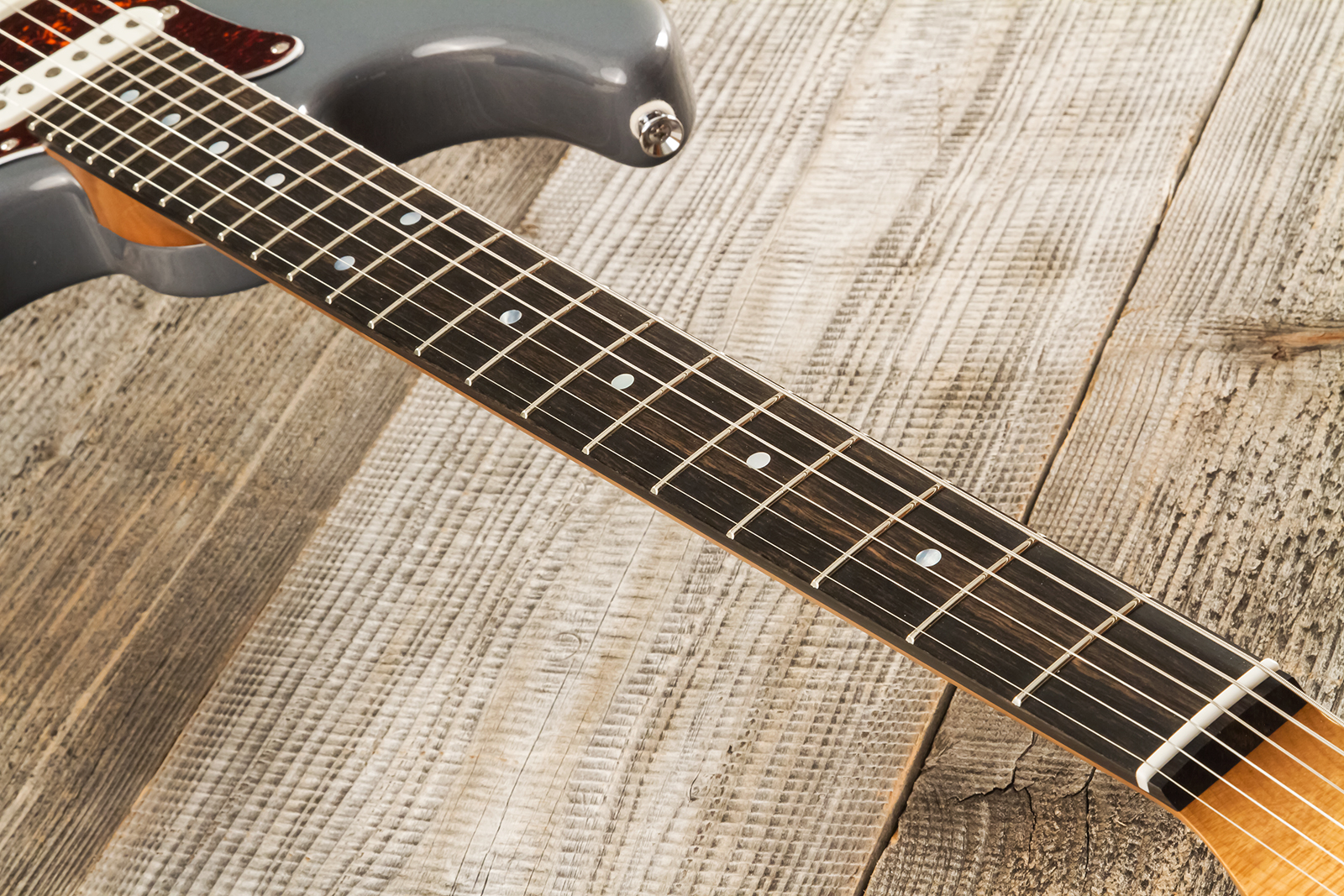 Marceau Guitars Experience Traditional 3s Trem Mn #t226624 - Charcoal - E-Gitarre in Str-Form - Variation 5