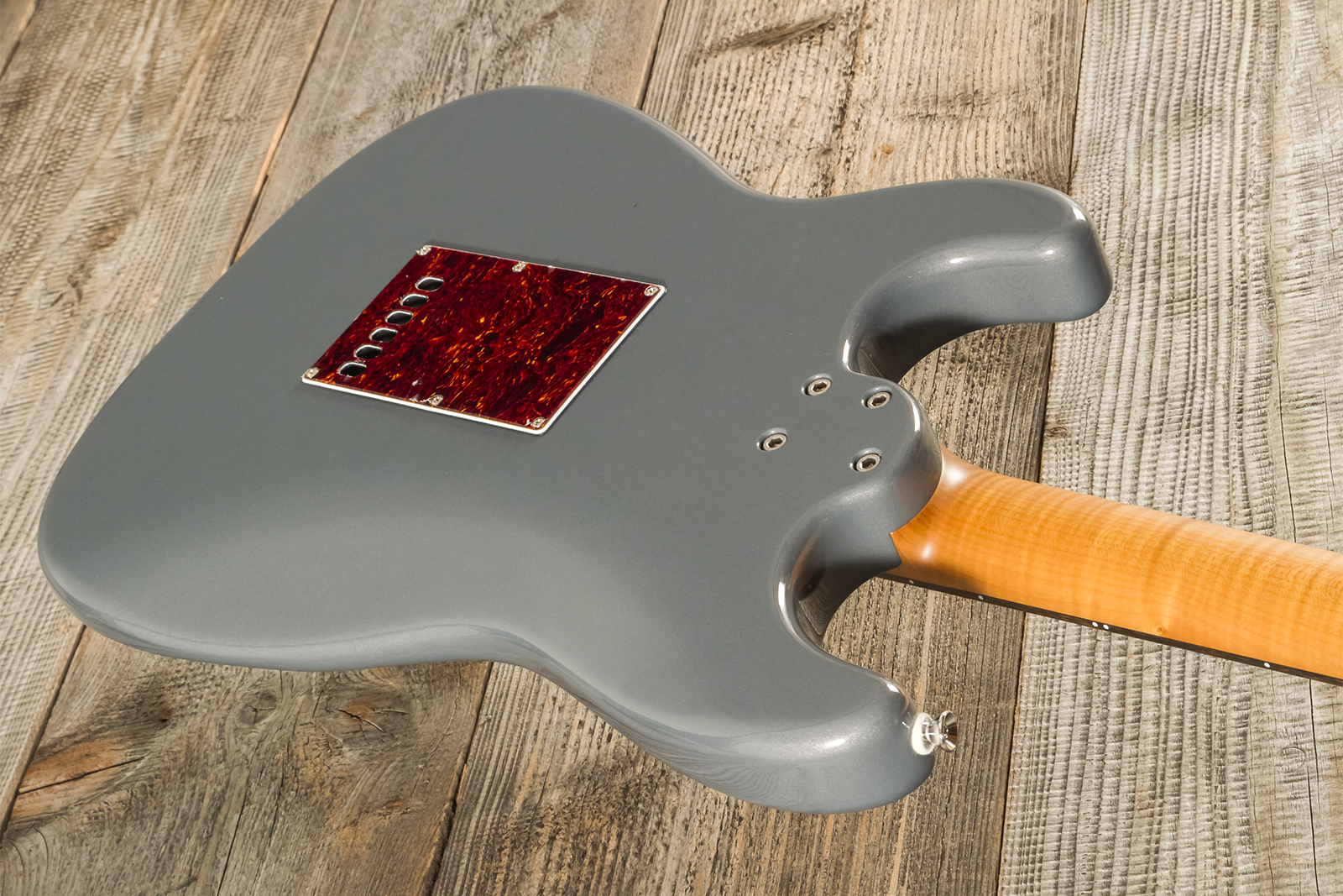 Marceau Guitars Experience Traditional 3s Trem Mn #t226624 - Charcoal - E-Gitarre in Str-Form - Variation 6
