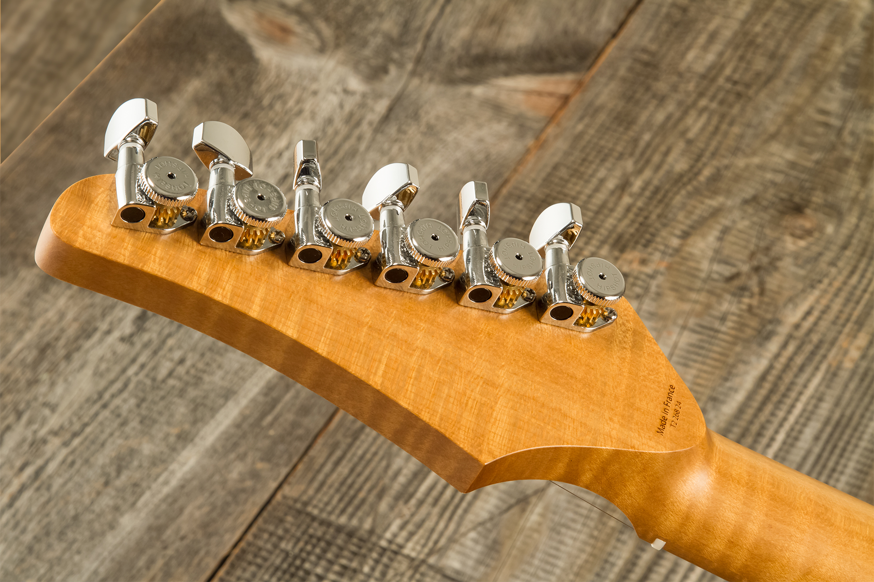 Marceau Guitars Experience Traditional 3s Trem Mn #t226824 - Black - E-Gitarre in Str-Form - Variation 9
