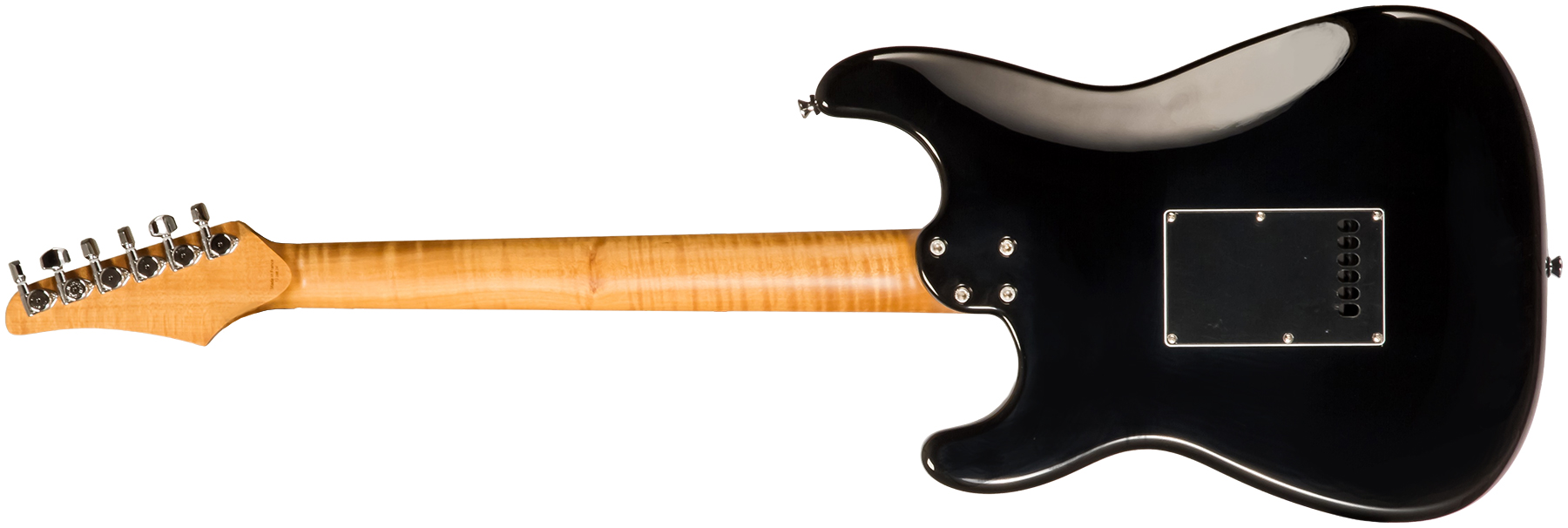 Marceau Guitars Experience Traditional 3s Trem Mn #t226824 - Black - E-Gitarre in Str-Form - Variation 1