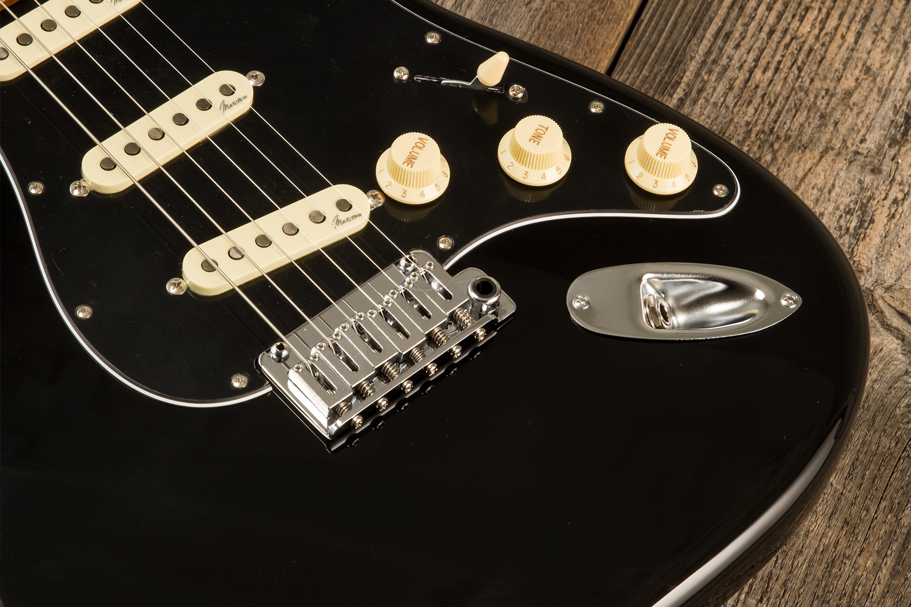 Marceau Guitars Experience Traditional 3s Trem Mn #t226824 - Black - E-Gitarre in Str-Form - Variation 3