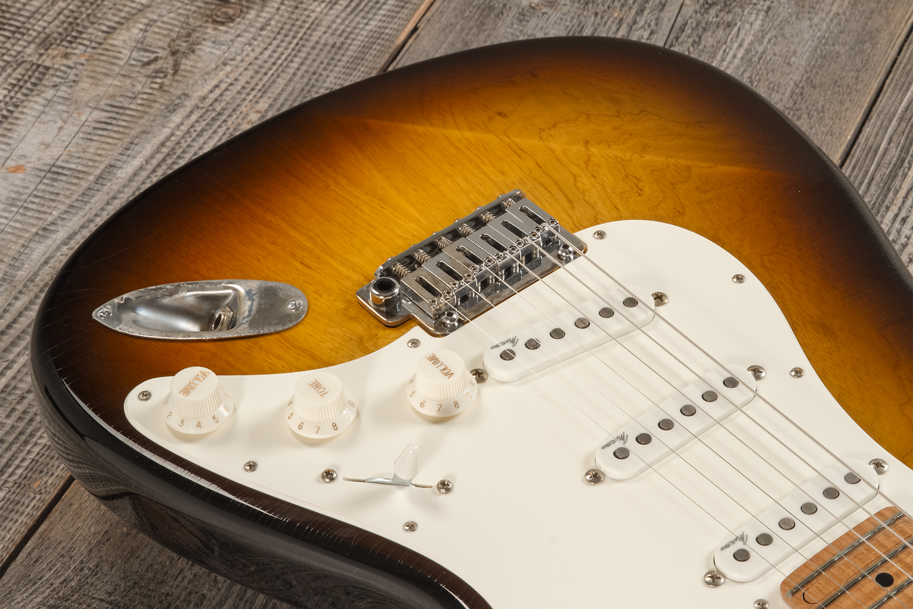 Marceau Guitars Experience Traditional 3s Trem Mn #t227024 - Heavy Relic Burst 3 Tons - E-Gitarre in Str-Form - Variation 3