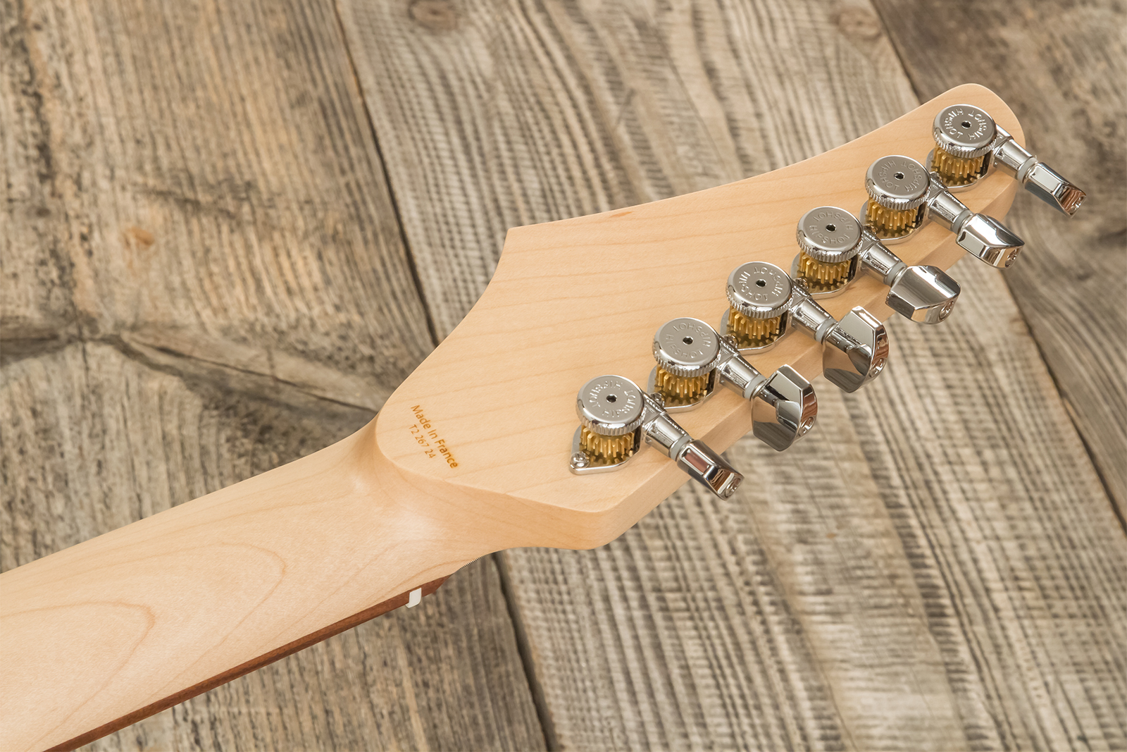 Marceau Guitars Experience Traditional 3s Trem Pf #t226724 - Black - E-Gitarre in Str-Form - Variation 10