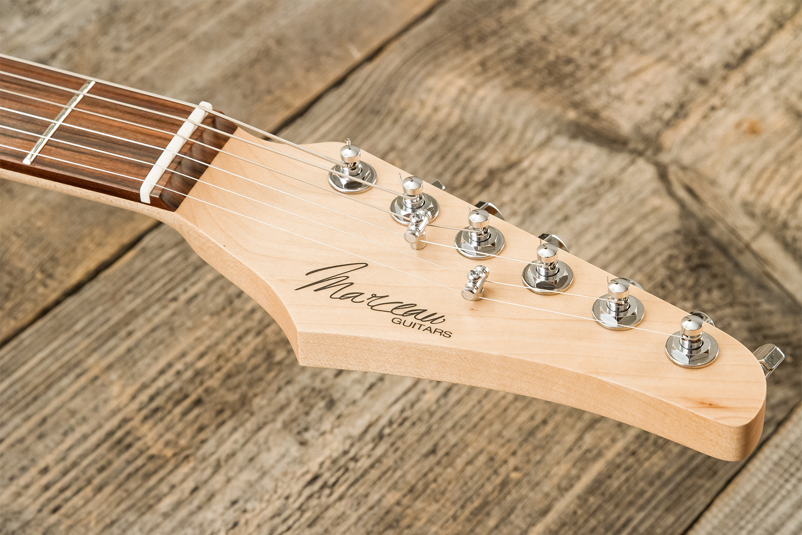 Marceau Guitars Experience Traditional 3s Trem Pf #t226724 - Black - E-Gitarre in Str-Form - Variation 6