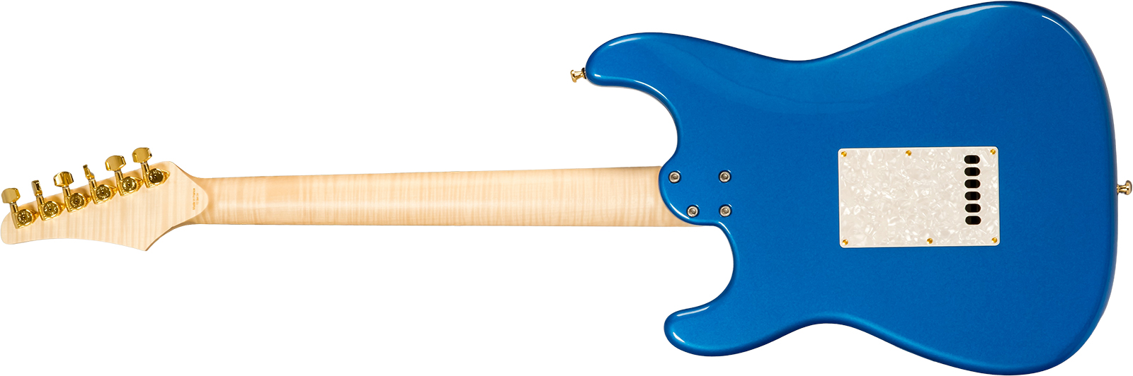 Marceau Guitars Experience Traditional Hss Trem Eb #t226424 - Lake Placid Blue - E-Gitarre in Str-Form - Variation 1