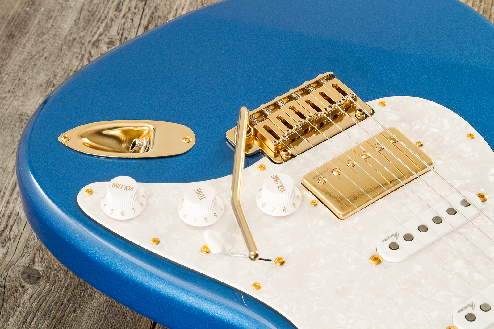 Marceau Guitars Experience Traditional Hss Trem Eb #t226424 - Lake Placid Blue - E-Gitarre in Str-Form - Variation 3