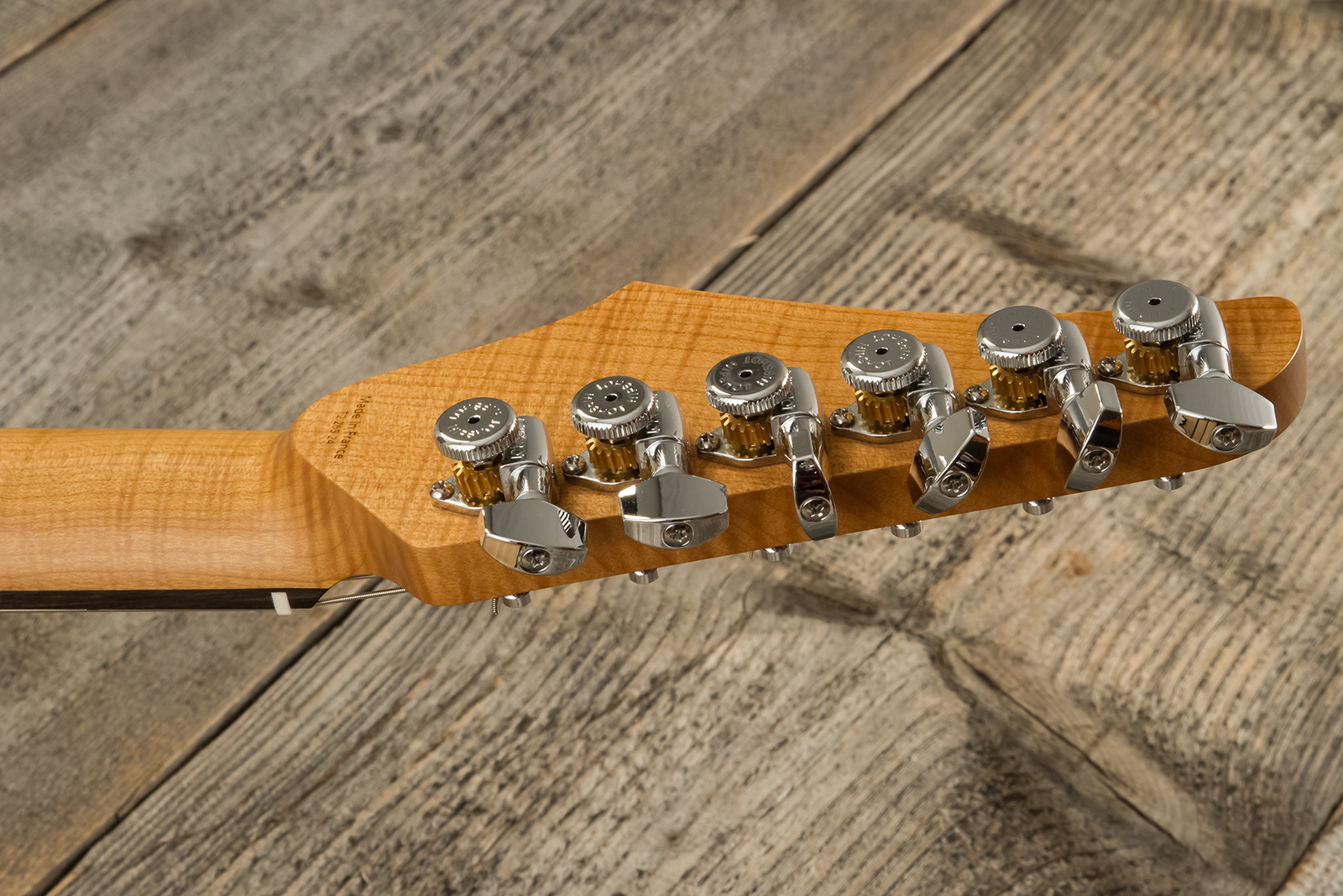 Marceau Guitars Experience Traditional Hss Trem Eb #t226524 - Charcoal - E-Gitarre in Str-Form - Variation 10